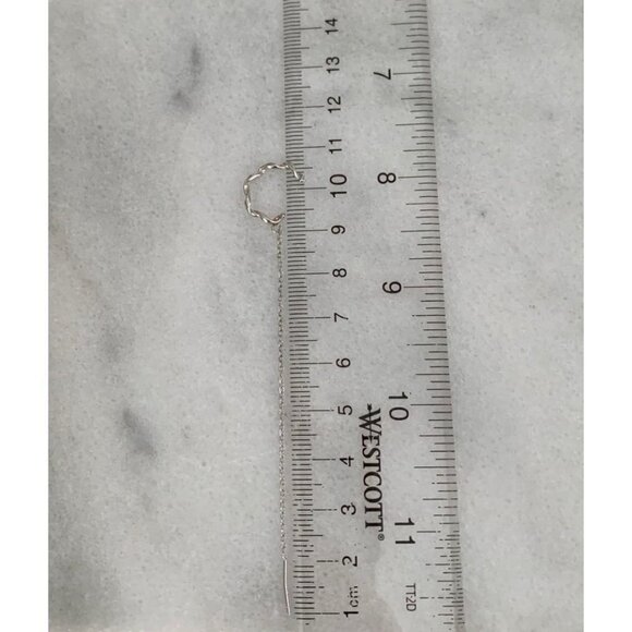 COPY - Sterling Silver Threaded Cuff Earrings Brand New - Picture 3 of 3